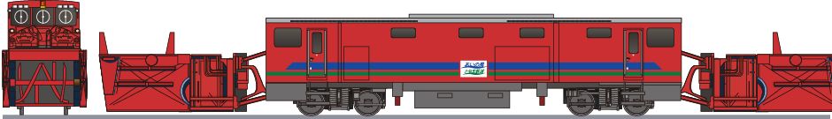 あいの風とやま鉄道　ENR-1000形　赤の鉄道アイコン