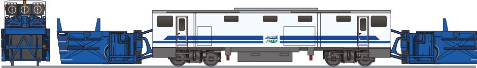 あいの風とやま鉄道　ENR-1000形　白の鉄道アイコン