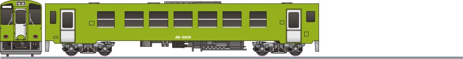 秋田内陸縦貫鉄道　AN8800形8809の鉄道アイコン