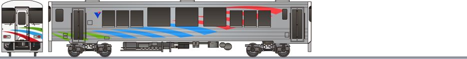 阿佐海岸鉄道　ASA200形　「あさかぜ」の鉄道アイコン