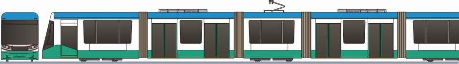 北京地下鉄　北京亦荘T1線　路面電車　(Yizhuang T1 line Tram)の鉄道アイコン