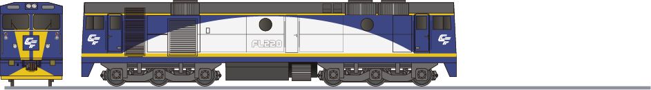 CFCLA　422形 Mk1塗装(CFCLA 422)の鉄道アイコン