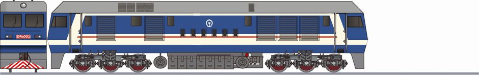 中国鉄路　DF8B形 (China Rail DF8B)の鉄道アイコン