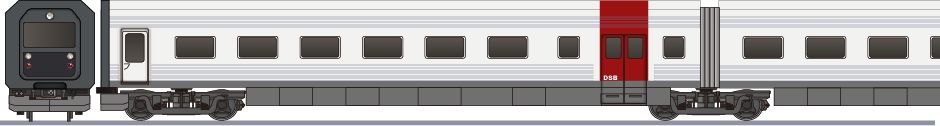 デンマーク国鉄　IC3型　初期塗装（DSB IC3）の鉄道アイコン