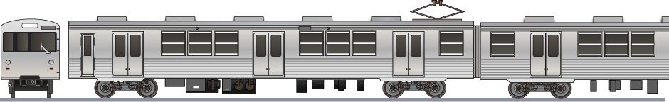 福島交通　7000系　帯無しの鉄道アイコン