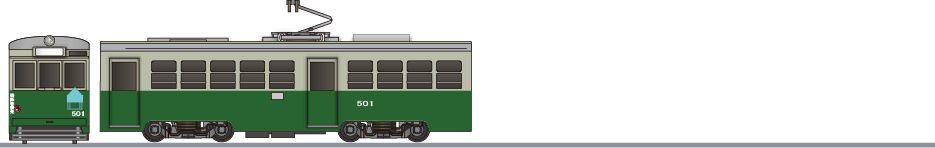 広島電鉄　500形 (2代目)の鉄道アイコン