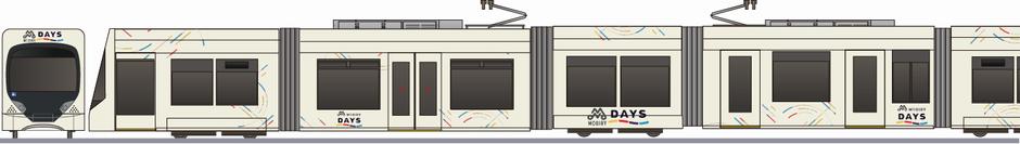 広島電鉄　5200系　「モビリティデイズ」2024の鉄道アイコン