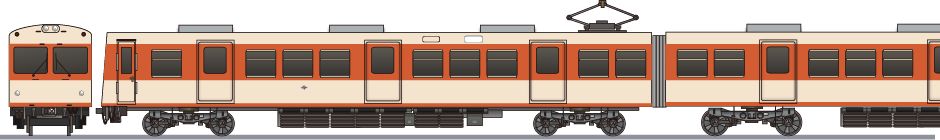 伊予鉄道　800系　旧塗装の鉄道アイコン