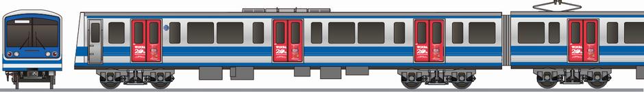 伊豆箱根鉄道　3000系　「WONDA」の鉄道アイコン