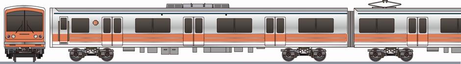 伊豆箱根鉄道　5000系　「オレンジトレイン」の鉄道アイコン