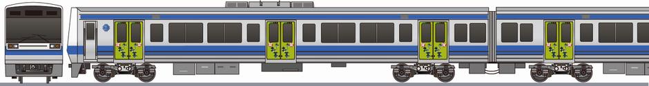 伊豆箱根鉄道　7000系　「おーい、お茶」の鉄道アイコン