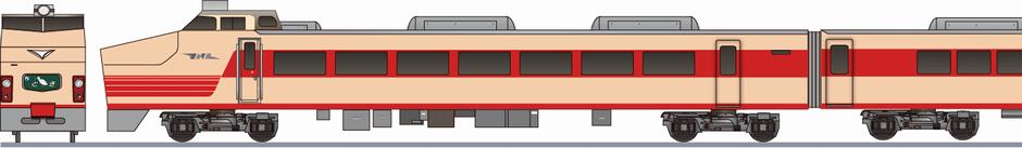 国鉄　181系　「とき」の鉄道アイコン