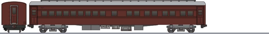 国鉄　340形　供奉車の鉄道アイコン