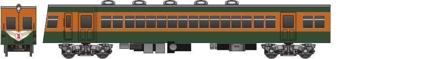 国鉄　52系　飯田線快速の鉄道アイコン