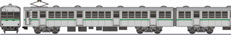 国鉄　63系　ジュラルミン車の鉄道アイコン