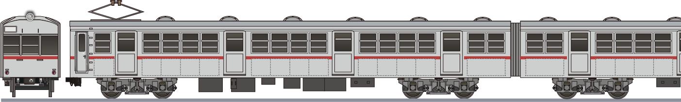 国鉄　63系　ジュラルミン車　初期色の鉄道アイコン