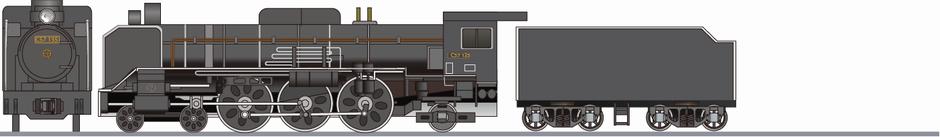 国鉄　C57形　標準型の鉄道アイコン