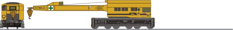 国鉄　ソ80形　操重車　新潟区所属車の鉄道アイコン