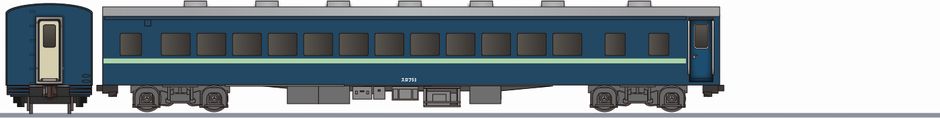 国鉄　スロフ53形の鉄道アイコン