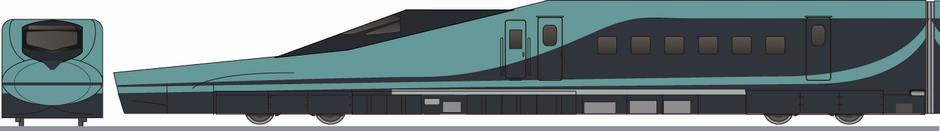 JR東日本　E10系　新幹線　イメージ案の鉄道アイコン