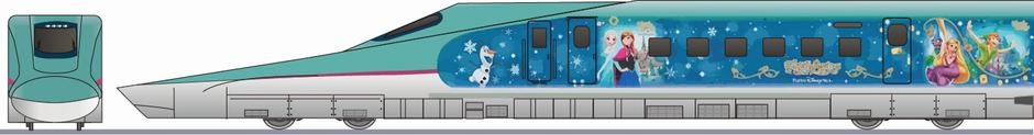 JR東日本　E5系　新幹線　「Magical Journey Shinkansen」の鉄道アイコン