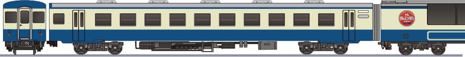 JR東日本　12系　「SLばんえつ物語」　2代目塗装の鉄道アイコン