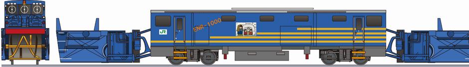 JR東日本　ENR-1000形　横手車　「かまくら」の鉄道アイコン