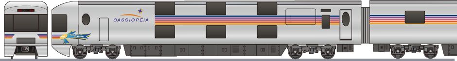 JR東日本　E26系　「ブルーリボン賞受賞」の鉄道アイコン