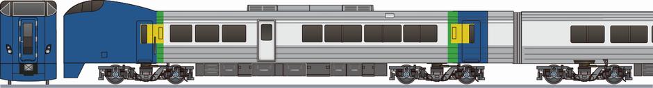 JR北海道　キハ261系0番代　登場時塗装の鉄道アイコン