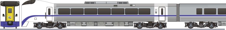 JR北海道　キハ261系　「名探偵コナン　100万ドルの五稜星」の鉄道アイコン