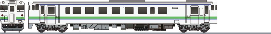 JR北海道　キハ40形301の鉄道アイコン