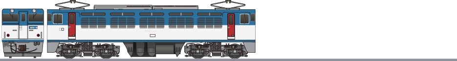 JR貨物　ED79形50番台　増備車の鉄道アイコン