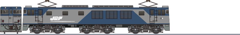 JR貨物　EF64形1000番台　試験塗装案1の鉄道アイコン