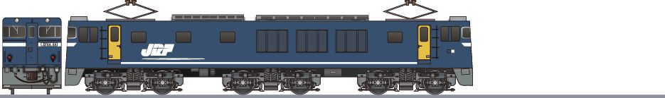 JR貨物　EF64形1000番台　試験塗装案6の鉄道アイコン