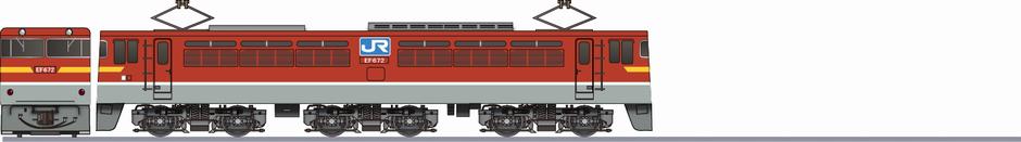 JR貨物　EF67形　試験塗装案5の鉄道アイコン