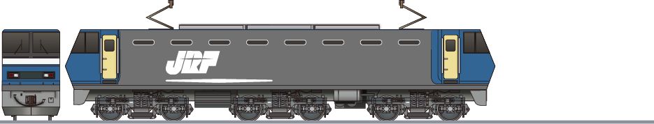 JR貨物　EF200形　試験塗装案4の鉄道アイコン