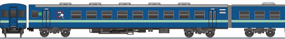 JR九州　12系　「山」編成の鉄道アイコン