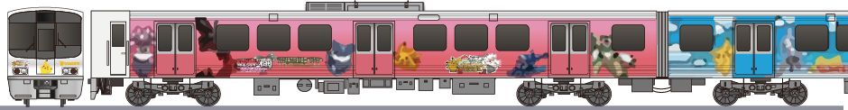 JR九州　811系　「ポケモン」2014の鉄道アイコン