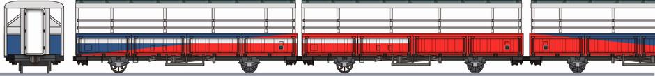 JR九州　トラ70000形　「アドベンチャー号」の鉄道アイコン