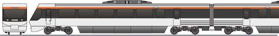 JR東海　383系　デザイン案の鉄道アイコン