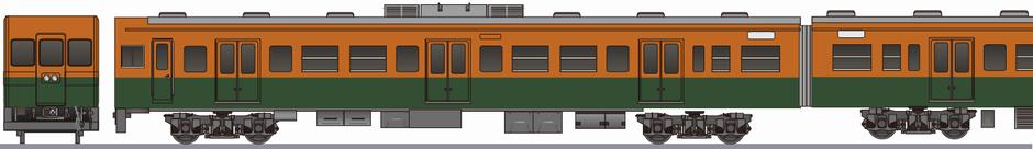 JR西日本　113系3800番台　構体試作車の鉄道アイコン