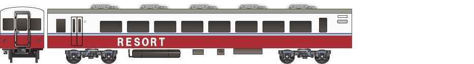 JR西日本　14系　「リゾート白馬」の鉄道アイコン