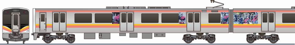 JR東日本　E129系　「燕三条 工場の祭典」2020の側面イラスト