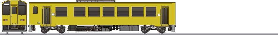 JR西日本　キハ120形　黄色塗装の鉄道アイコン