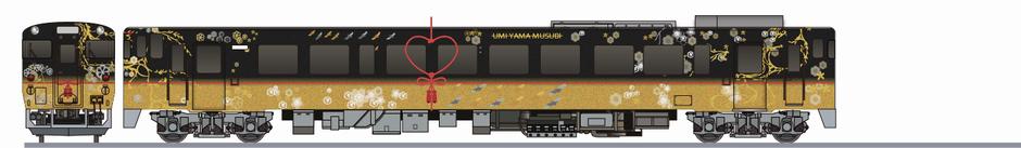 JR西日本　キハ40形　「うみやまむすび」の鉄道アイコン