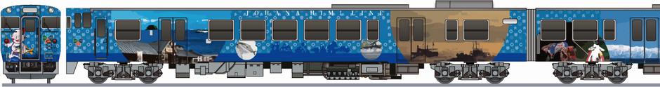 JR西日本　キハ47形　「氷見ぼうず」の鉄道アイコン