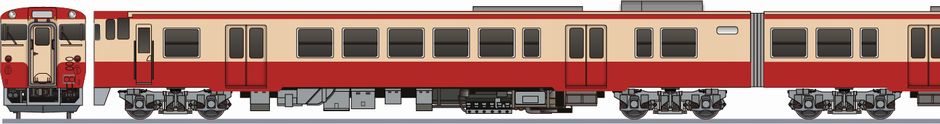 JR西日本　キハ47形　「ノスタルジー」 一般色の鉄道アイコン
