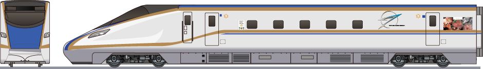 JR西日本　W7系　新幹線　「北陸DC」2024の鉄道アイコン