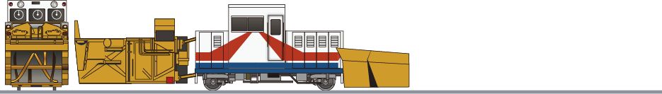 神岡鉄道　DB1形の側面イラスト