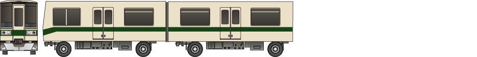 神戸新交通（ポートライナー）　8000型の鉄道アイコン